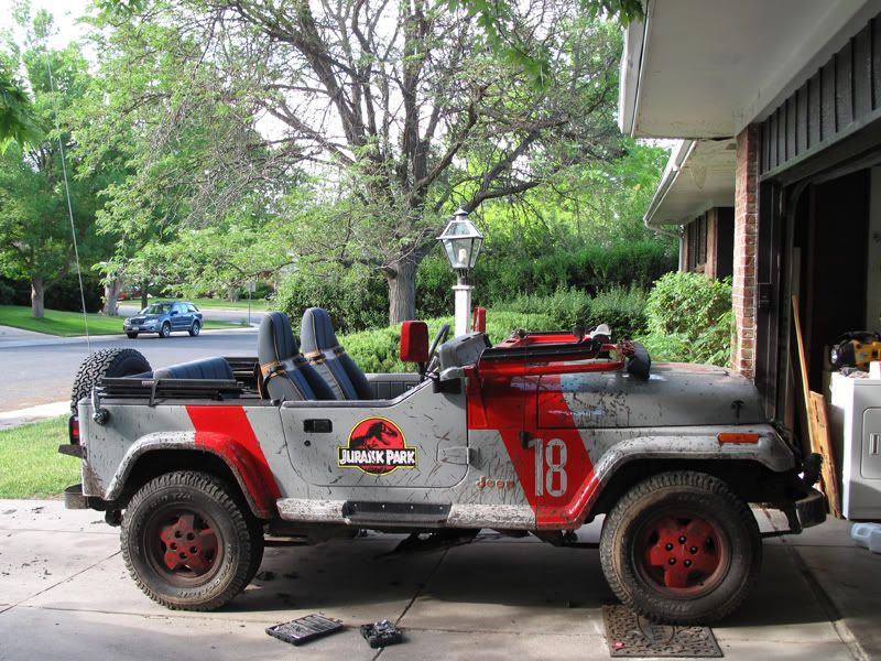 Jurassic Park Jeep